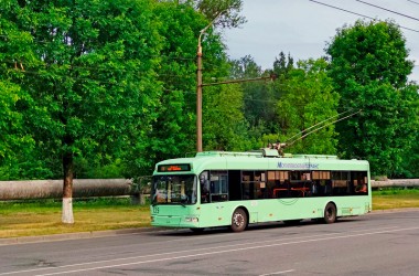 Схемы движения троллейбусов и маршруток изменятся в Могилеве с 29 мая